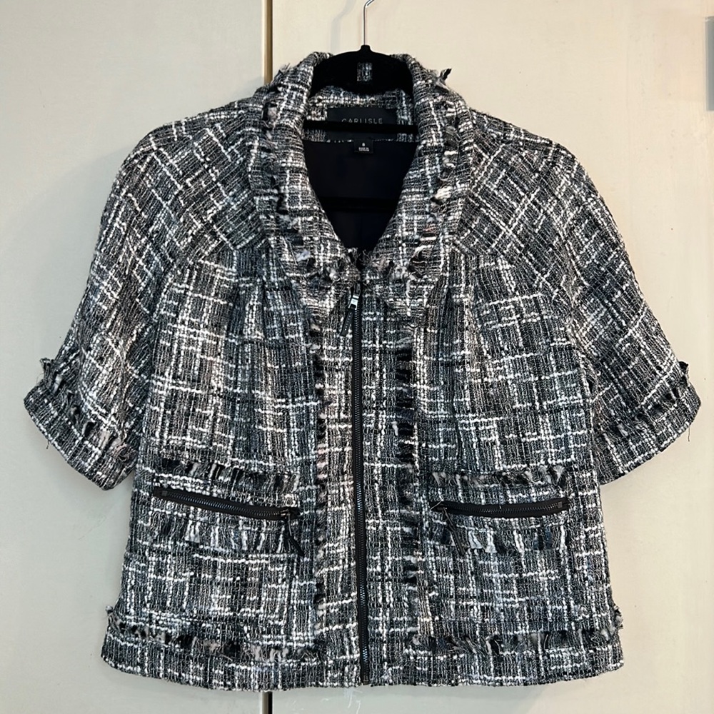 CARLISLE "Chanel" Style cropped jacket